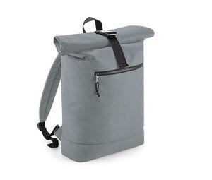 Bag Base BG286 - Roller Zipper Backpack In Recycled Materials Pure Grey