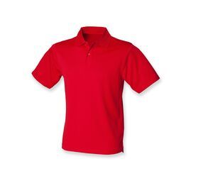 Henbury HY475 - Cool Plus Men's Polo Shirt Classic Red / Classic Red