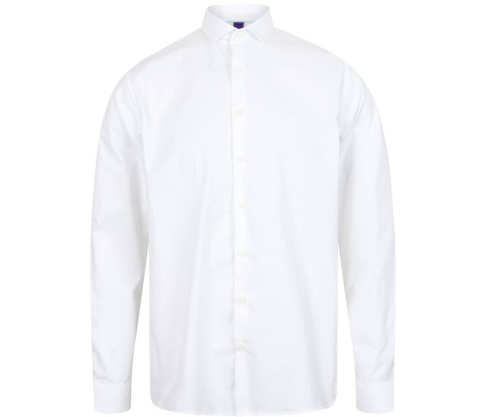 HENBURY HY532 - MEN'S LONG SLEEVED STRETCH SHIRT