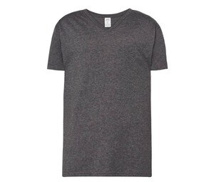 JHK JK401 - V-neck T-shirt 160 Charcoal Heather