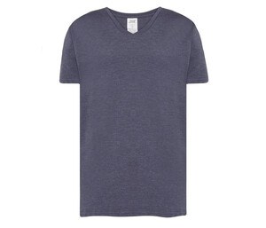 JHK JK401 - V-neck T-shirt 160 Denim Heather