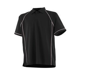 Finden & Hales LV370 - cool plus® breathable polo shirt Black