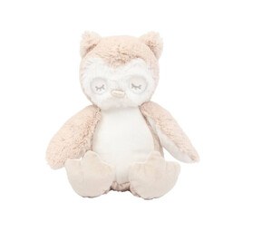 Mumbles MM060 - Plush mini version Owl / Light Brown