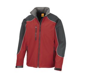 Result RS118 - Softshell jacket with hooded Red / Black