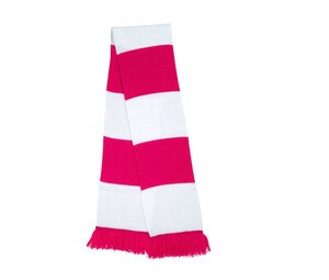 Result RS146 - Scarf Fuchsia / White