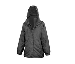 Result RS400F - 3 in 1 woman parka Black