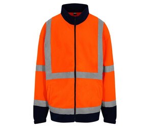 PRO RTX RX750 - High Visibility Polar Fleece Hv Orange / Navy