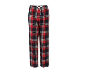 SF Women SK083 - Women's pajama pants Red / Navy Check