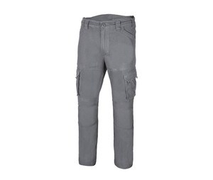 VELILLA V3012S - STRETCH COTTON MULTI-POCKET PANTS Grey