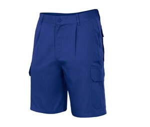 VELILLA VL344 - MULTI-POCKET BERMUDA SHORTS Cobalt Blue