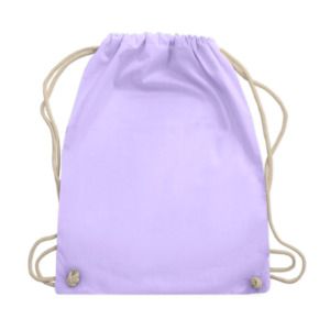 Westford mill WM110 - Cotton Gymsac Lavender / White