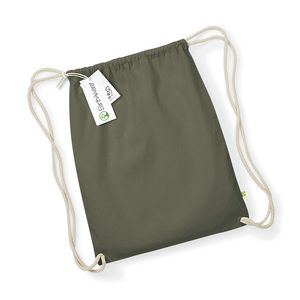 Westford mill WM810 - Organic Gym Bag Olive Green