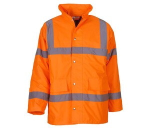 Yoko YK300 - High visibility padded parka Hi Vis Orange