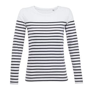 SOLS 03100 - Matelot Lsl Women Long Sleeve Striped T Shirt
