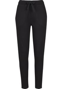 Build Your Brand BY068 - Women's terrycloth joggers Black