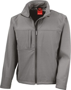 Result R121 - Classic Softshell Jacket Workguard Grey