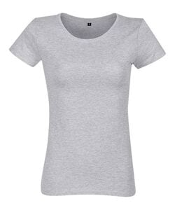 RTP Apparel 03260 - Cosmic 155 Women Short Sleeve Cut And Sewn T Shirt Heather Gray