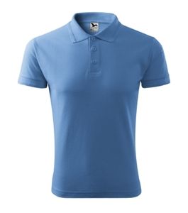 Malfini 203 - Men's piqué polo shirt Light Blue