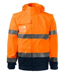 RIMECK 5V2 - HV Guard 4 in 1 Jacket unisex orange fluorescent