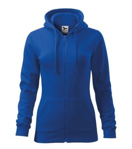 Malfini 411 - Trendy Zipper Sweatshirt Ladies Royal Blue