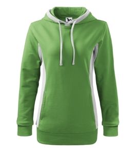 Malfini 408 - Kangaroo Sweatshirt Ladies Green Grass