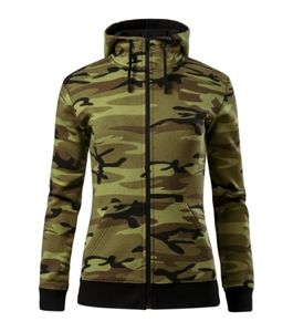 Malfini C20 - Camo Zipper Sweatshirt Ladies