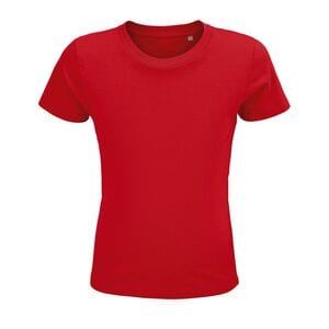 SOL'S 03580 - Crusader Kids Men's Round Neck Fitted Jersey T Shirt Red