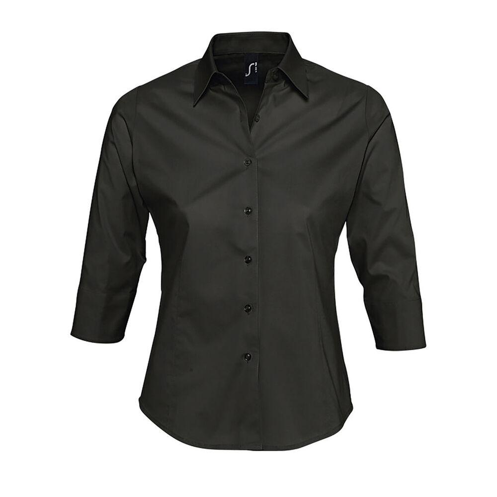 SOL'S 17010C - 3/4 Sleeve Stretch Women's Shirt Effect