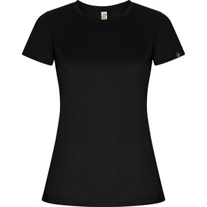 Roly CA0428 - IMOLA WOMAN Fitted technical short-sleeve t-shirt in recycled CONTROL-DRY polyester Black
