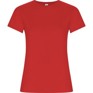 Roly CA6696 - GOLDEN WOMAN Fitted short-sleeve t-shirt in organic cotton