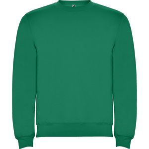 Roly SU1070 - CLASICA Classic sweatshirt with 1x1 elastane rib in collar Kelly Green
