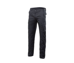 VELILLA V103JS - Stretch multi-pocket trousers Black