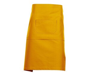 NEWGEN TB203 - Mid-Length Cotton Bartender Apron Mustard