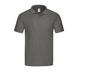 Fruit of the Loom SC282 - Cotton polo shirt Light Graphite