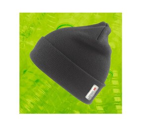 Result RC933X - Recycled acrylic thinsulate™ beanie Charcoal