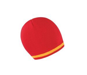 RESULT RC368 - NATIONAL BEANIE Red / Yellow