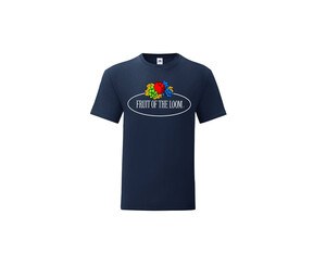 FRUIT OF THE LOOM VINTAGE SCV150 - Fruit of the Loom logo men's t-shirt Deep Navy