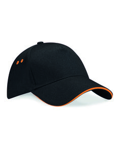 Beechfield B15c - Ultimate 5 Panel Cap - Sandwich Peak