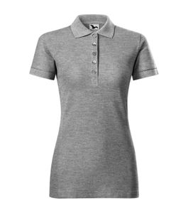 Malfini 216 - Cotton Heavy Polo Shirt Ladies Gris chiné foncé