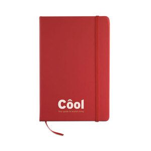 GiftRetail AR1804 - ARCONOT A5 notebook 96 plain sheets Red