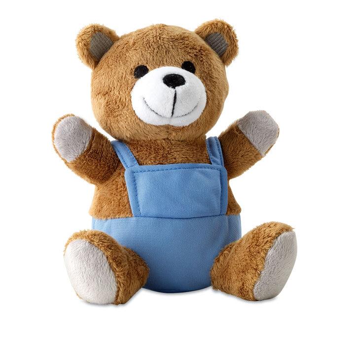 GiftRetail KC7102 - NICO Bear plush w/ advertising pants