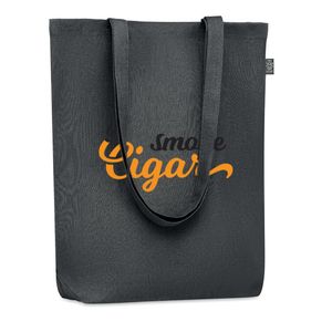 GiftRetail MO6162 - NAIMA TOTE Shopping bag in hemp 200 gr/m² Black