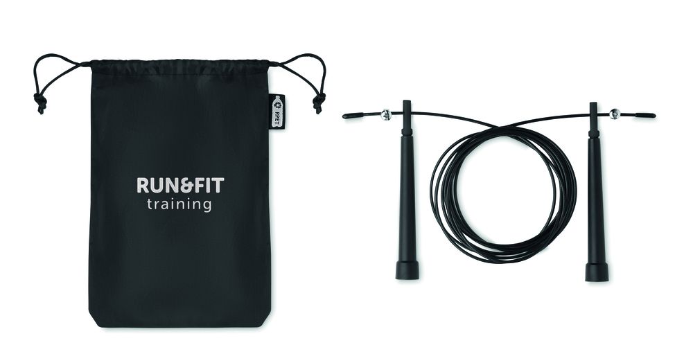 GiftRetail MO6217 - SNEL Speed jumping rope RPET pouch