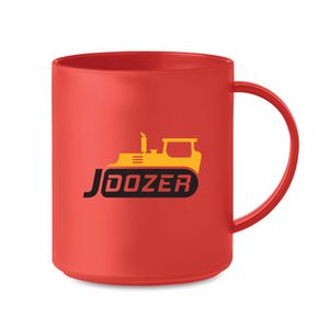 GiftRetail MO6256 - MONDAY Reusable mug 300 ml Red