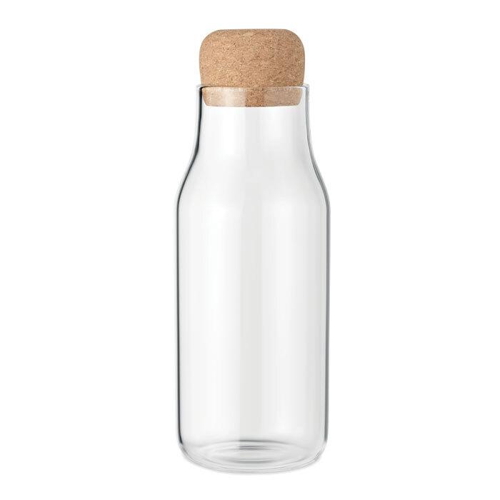 GiftRetail MO6284 - OSNA Glass bottle cork lid 600 ml