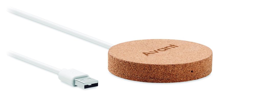 GiftRetail MO6399 - KOKE Round wireless charging pad