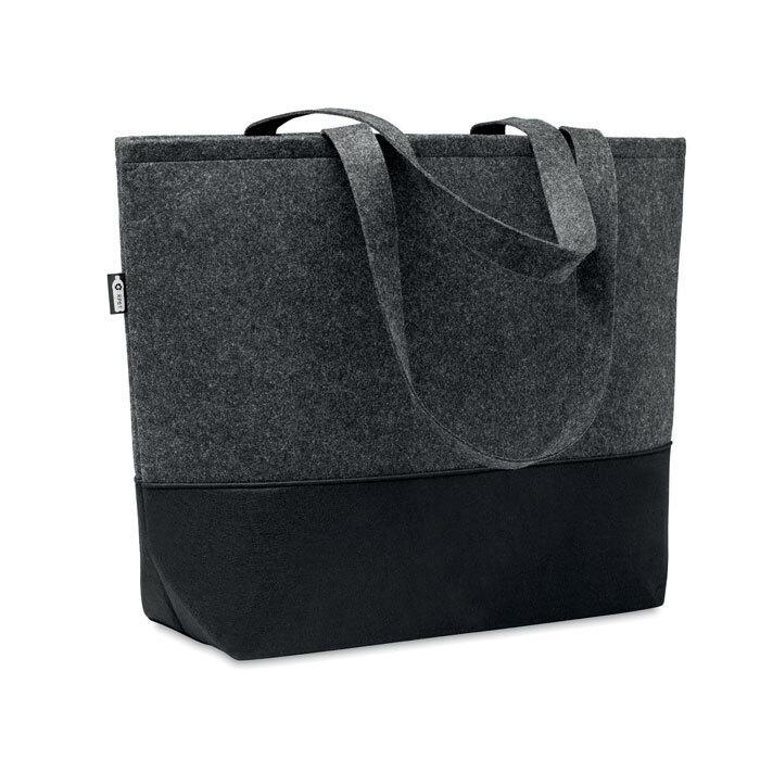 GiftRetail MO6455 - DUO INDICO RPET felt shopping bag