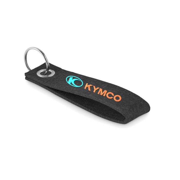 GiftRetail MO6508 - SUORA RPET felt keyring