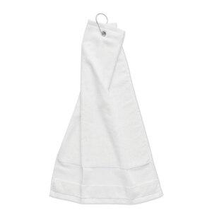 GiftRetail MO6525 - HITOWGO Cotton golf towel with hanger White
