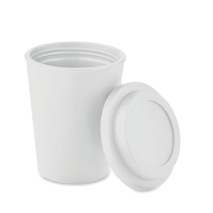 GiftRetail MO6583 - SORA Double wall tumbler PP 300 ml